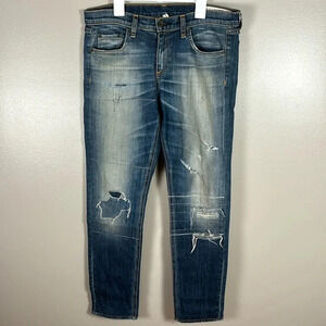 Rag & Bone The Dre Straight Leg Denim Jeans